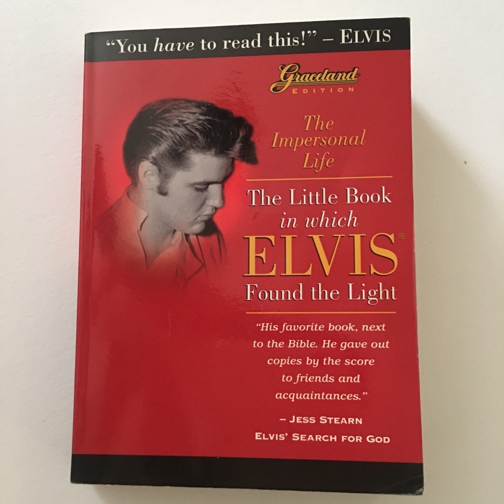 SUPER RARE! The Impersonal Life: The Little Book in Which Elvis Found the Light